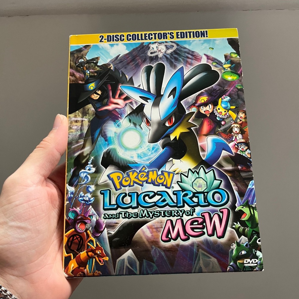 Pokemon Lucario and the Mystery of Mew 2-Disc Collectors Edition DVD 2006 VIZ